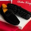 Salvatore Ferragamo Suede Loafers