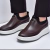 Clarks Unique Coffee Odor-Absorbing Loafers | Derickz.ng