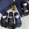 Dior Men's Leather Slides