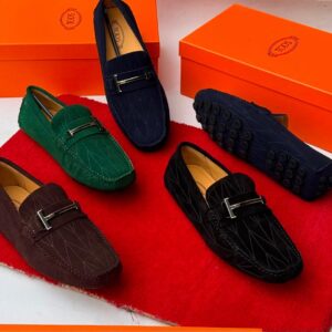 Tod's Gommino Suede Loafer/Driving Shoe.