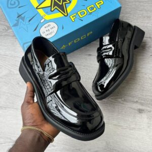 FDCP Patent Leather Chunky Penny Loafers