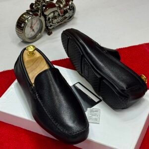 Pebbled Leather Loafer