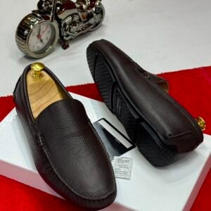 Pebble Leather Loafer